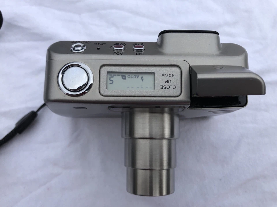 Cámara fotográfica Minolta Vectis 300 IX fecha AF 24-70 mm disparo puntual APS probada, extra Foto 3 de 4