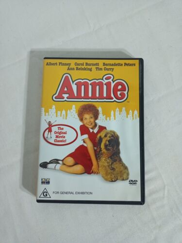 ANNIE - DVD Region 4 - Albert Finney Tim Curry VERY GOOD CONDITION - Afbeelding 1 van 6