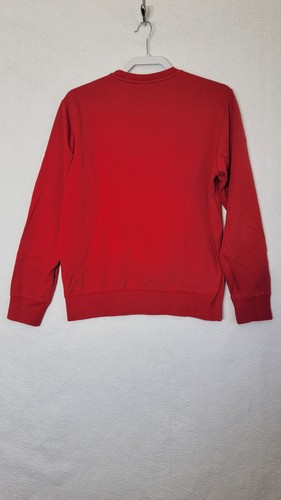 Champion Crewneck Sweatshirt Red Script Spell Out Men's Size M - Picture 7 of 10