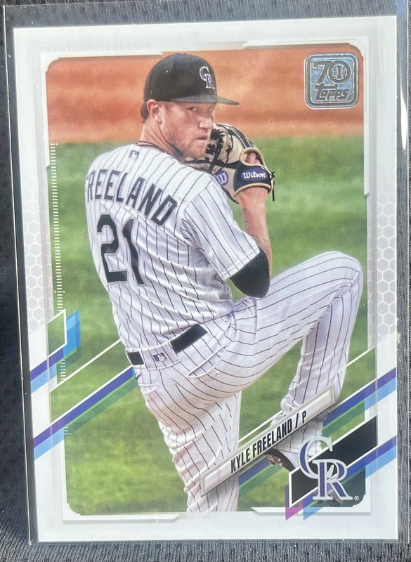 2021 Topps Series 2 Kyle Freeland Colorado Rockies #615 ⚾️