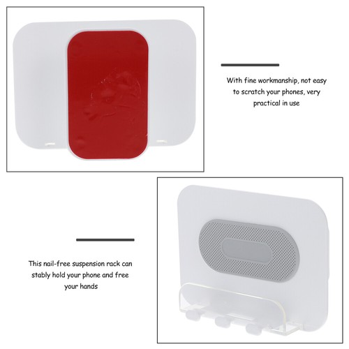Wall Plug Charging Holder Wall Holder Wall Cellphone Mount Box - 第 7/12 張圖片