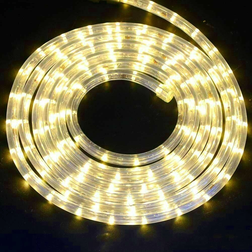 Solar rope 2024 lights for trees