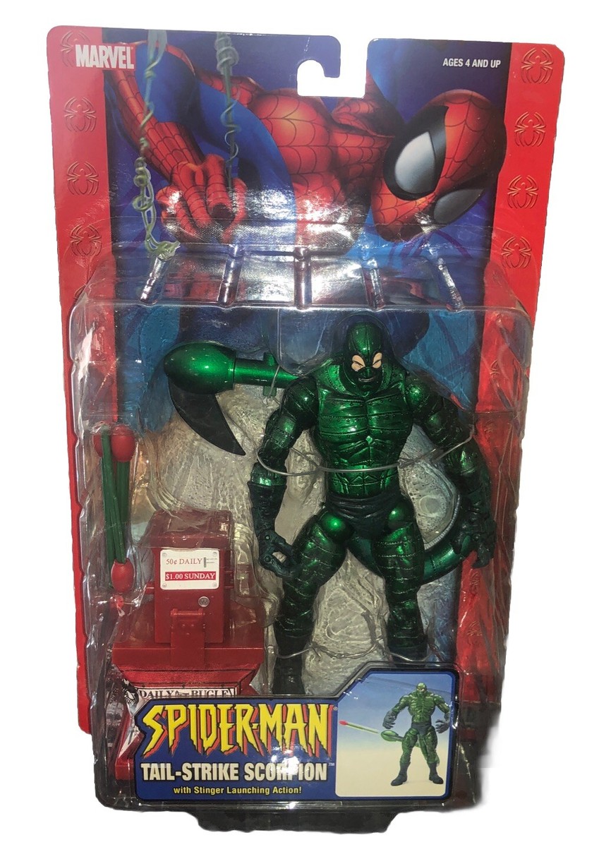 Spider-Man Tail-Strike Scorpion Metallic Variant Action Figure Toy
