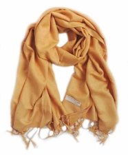 NEW ELEGANT JACQUARD PAISLEY  PASHMINA SCARF/WRAP/SHAWL-- ORCHRE