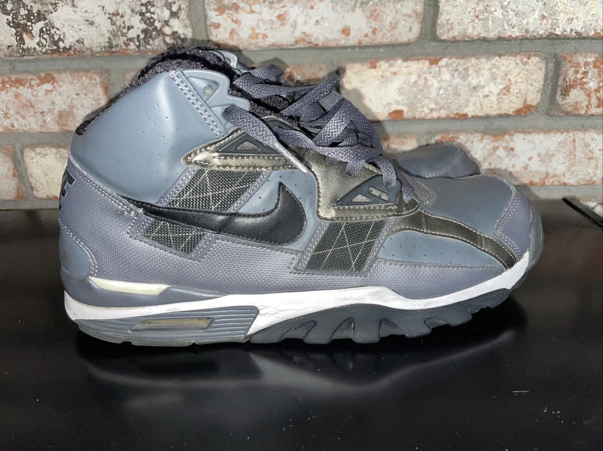 Vergissing Persoonlijk Voorschrijven Nike Air Trainer SC High Bo Jackson Max Force Size 11 Gunsmoke Gray Grey  Black | eBay