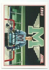 ERIC LINDROS 1990-91 SCORE BONUS CARD #1 NM-MT CONDITION PHILADELPHIA FLYERS