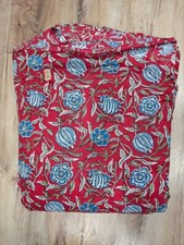 25 Yard Indian Cotton Handmade Print Fabric Sanganeri Hand Block Printed Fabric