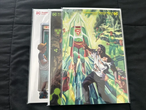 SUPERMAN SPACE AGE #1-3 COMPLETE VARIANT SET DC COMICS 2023