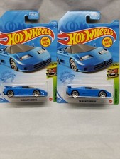 Hot Wheels 2021 Exotics '94 Bugatti EB110SS LOT OF 2