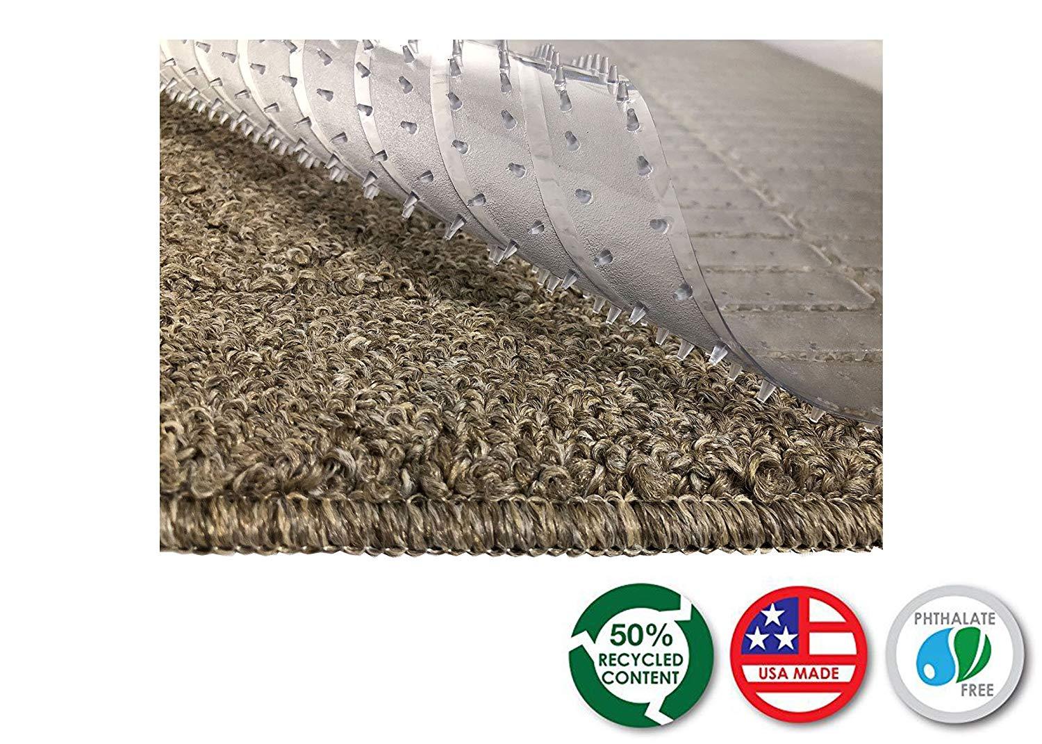 Clear Vinyl Runner Carpet Floor Protector Plastic Mat Heavy Duty