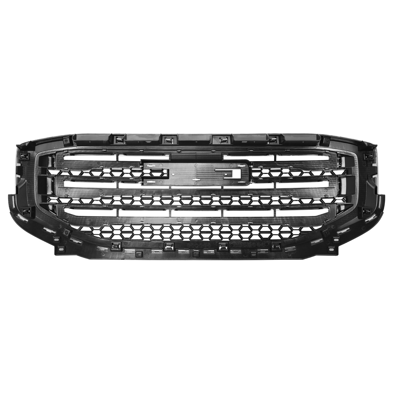 Front Bumper Cover Grille SLE SLT Assembly Kit Set For GMC Acadia 2017 2018 2019