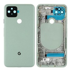 Google Pixel 5 housing + camera glass cover lens green