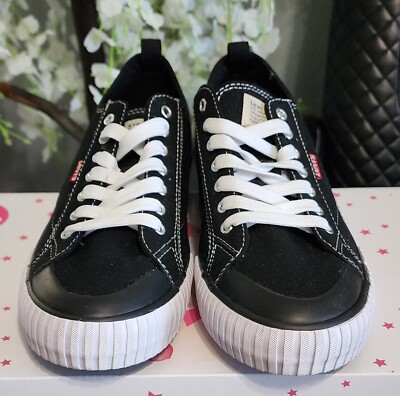 new Levi's Mens Size 10 Anakin NL Bk Casual Lace Rubber Sole | eBay