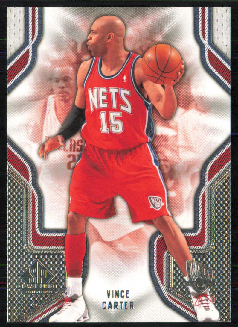 Vince Carter New Jersey Nets Basketball 2009-10 Season Sports