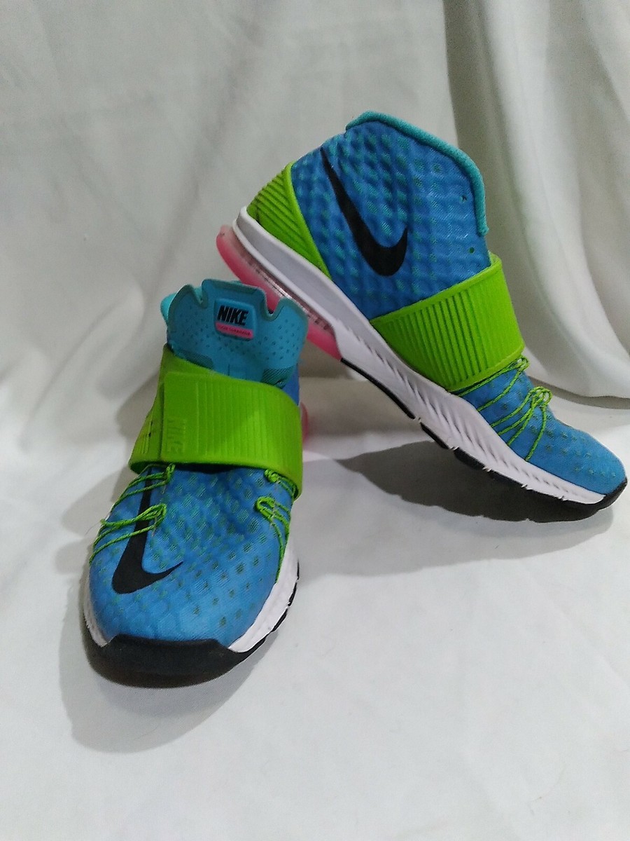 Nike Mens 8 Zoom Train Toranada Shoes 835657-403 Blue Green