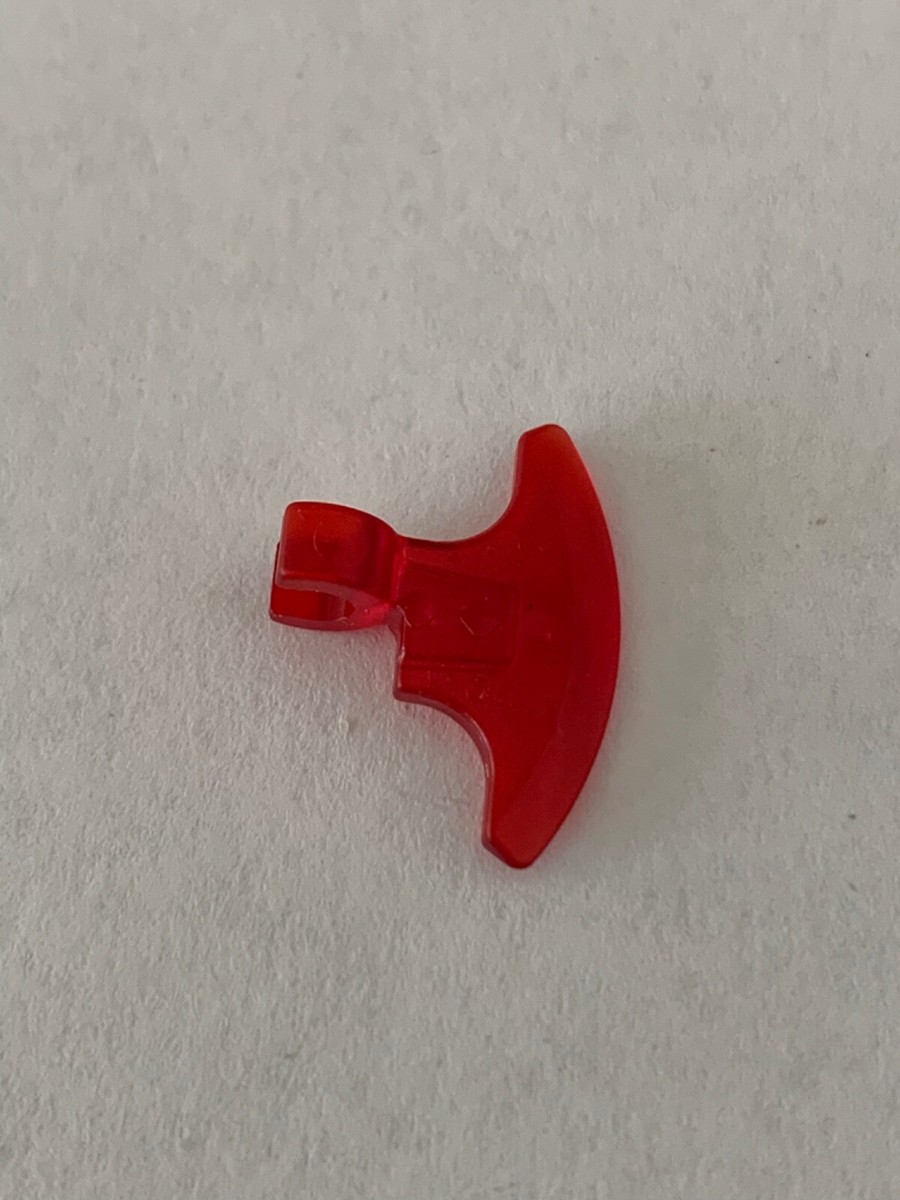 Lego Parts 53454 (1pc) Minifigure Weapon Axe Head With Clip Pick