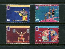 Z397  Papua New Guinea 1996  Olympics sports boxing shooting  4v.  MNH  