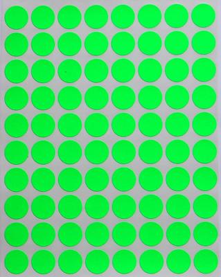 Round Stickers 13mm Color Coding Marking Adhesive Labels 1/2 Inch Dot Stickers