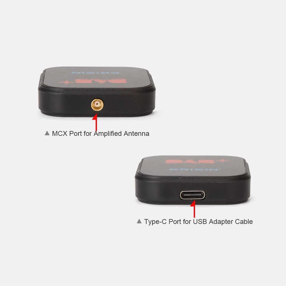 DAB+ Caja Android 14 13 12 Erisin Radio Digital Aérea Amplificada para Automóviles Estéreos - Imagen 4 de 4