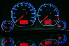 Volkswagen Golf MK3 Design 2 glow gauges dials plasma dials kit tacho glow dash