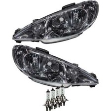 Scheinwerfer Set für Peugeot 206 CC 2D 1.6 16V 2.0 S16 2A/C 1.4i 1.1i 2E/K 1.4