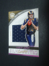 Jared Goff 2016 PANINI CROWN ROYALE RC SILHOUETTES 243/250 Card #6 RAMS