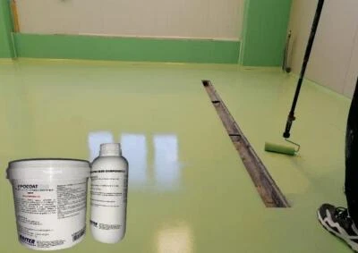 MASTER INDUSTRIA PER L'EDILIZIA Resina Epossidica Colorata Per Pavimenti 6 Kg (Resa 50-60m) Vernice Bicomponente