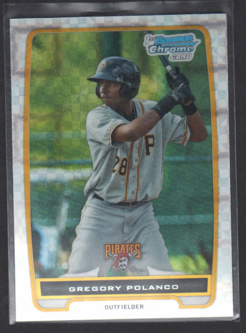 2012 Bowman Chrome Prospects X-Fractors #BCP182 Gregory Polanco 
