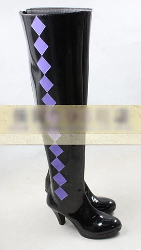 Magical Girl Akemi Homura Anime Cosplay Shoes Boots Halloween Custom Made - Picture 2 of 4