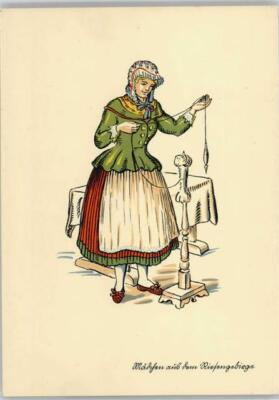 10022532 - German folk costumes No. 12 publisher Egger costumes Germany