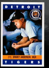 B6040- 1992 Tigers Kroger Baseball Card #s 1-28 -You Pick- 15+ FREE US SHIP