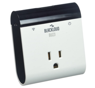 Blackloud Buzzi Smart Wireless Switch Wi-Fi Plug Outlet White Built in Micro USB