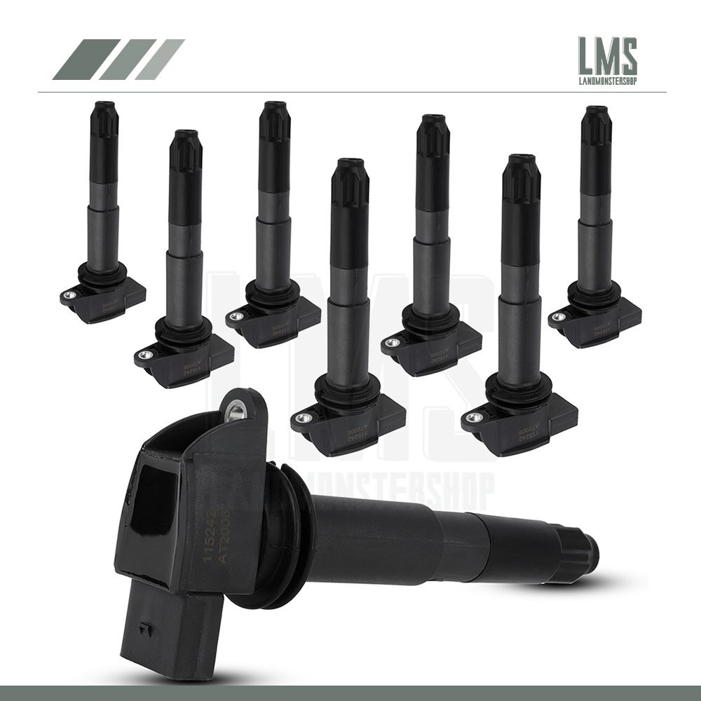 For Porsche Carrera GT 5.7L V10 8PCS Ignition Coil Pack UF513 2004 2005
