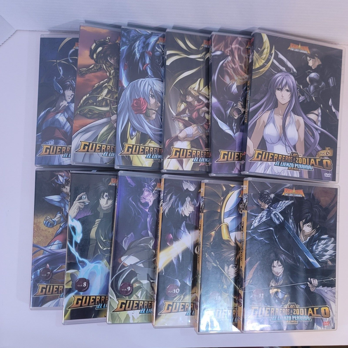 「Sendico」様　 テクニカルガイドCD-ROM版 2003 NO.46 Los guerreros del zodiaco el lienzo Perdido 12vol. Set Saint Seiya