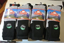 3, 6, or 12 Pairs Thermal Gear Socks Boot Hiking Warm Winter Mens Size 10-15