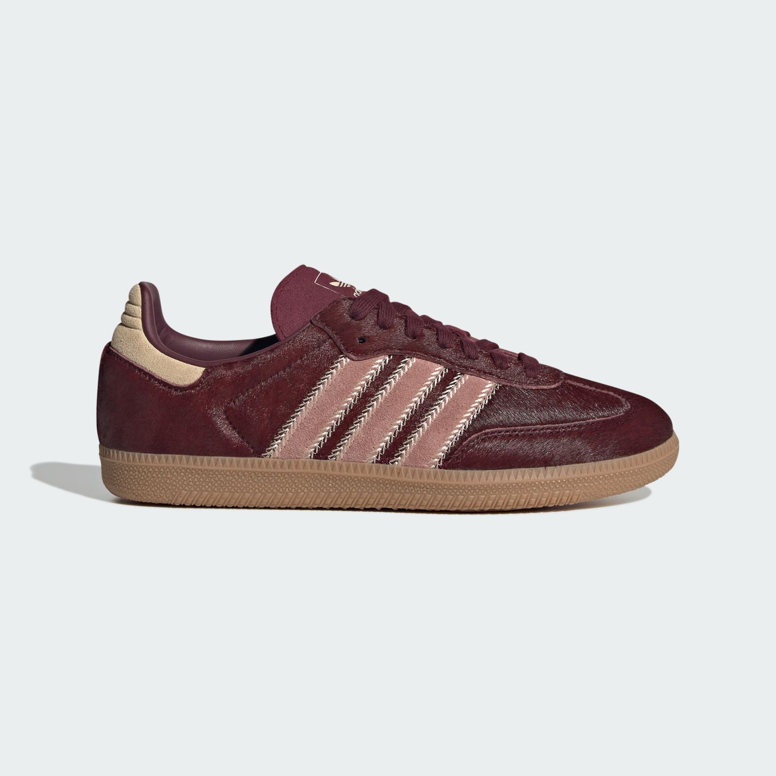 Adidas Samba OG "Maroon Sand Strata" colorazione capelli pony donna taglia 5 5 JP5330