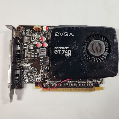 EVGA GeForce GT 740 SC 2GB DDR3 Graphics Card PCIe DVI Mini HDMI 