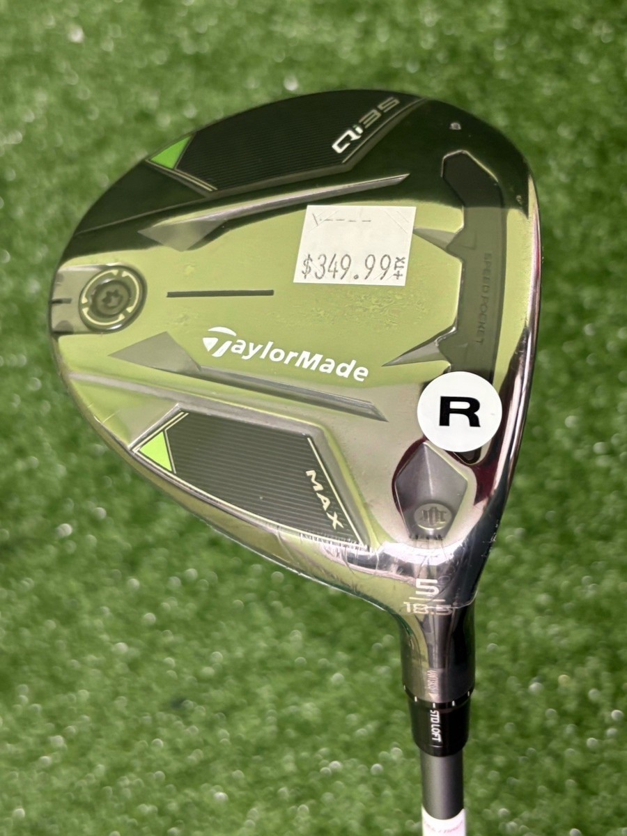 TaylorMade QI35 5W（１８°） TaylorMade Qi35 MAX 5 Fairway Wood 18.5 NEW Regular Flex