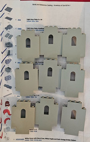 Vintage LEGO Castle: Black Falcon's Fortress (6074) Printed Instructions -NO BOX