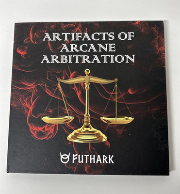 Artifacts Of Arcane Arbitration Futhark Area of Effect Spell Templates Set of 16
