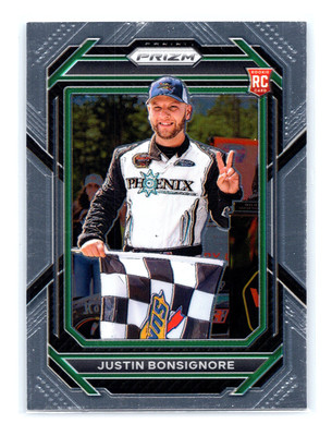 2023 Panini Prizm Racing #24 Justin Bonsignore RC Kenneth Massa Motorsports