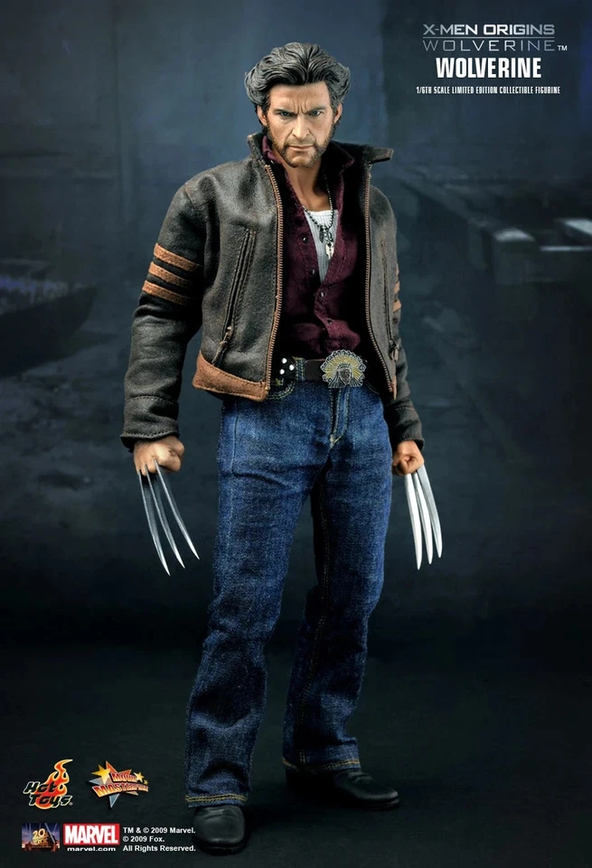 Figura de acción Hot Toys MMS103 X-Men Origins Wolverine escala 1:6 (Hot Toys, 2009) Foto 2 de 4