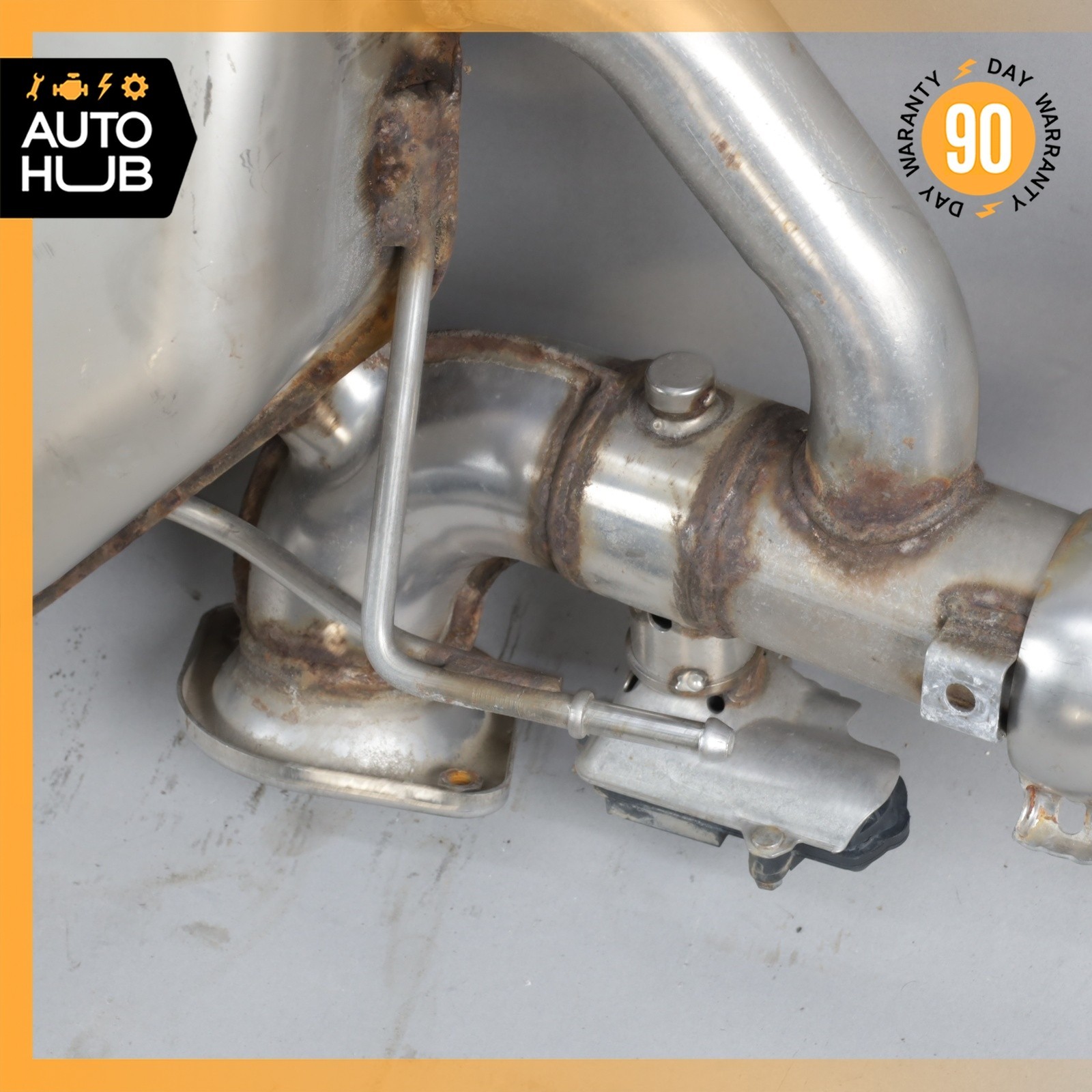 18-23 Aston Martin DB11 4.0L V8 M177 Dual Exhaust Muffler Mufflers Assembly OEM