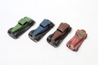 DINKY Toys Vintage Playworn Vehicles Rover, Humber Vogue, Jaguar, Bentley