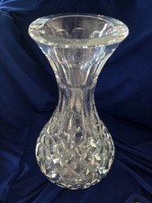 Waterford Crystal Signed Lismore decanter 9"h x .5.5 base