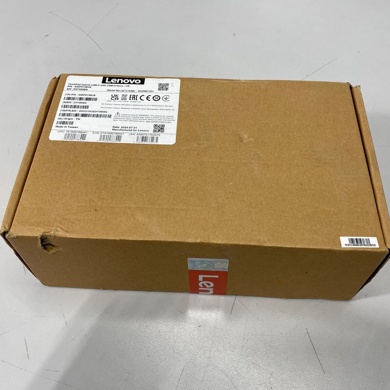 Lenovo Hybrid Docking Station USB-C with USB-A - Black