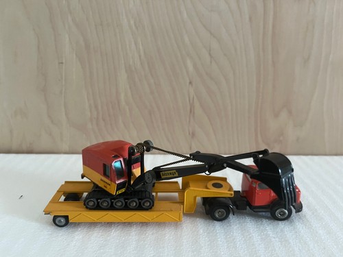 Macchine edili vintage pressofuse Tekno 1:50 e escavatore Siku ~1:60 - Foto 3 di 18