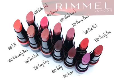 Rimmel Lasting Finish EXTREME Lipstick  .08 oz - Choose a color BRAND NEW  FRESH