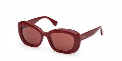 Maxmara MM0170 Shiny bordeaux 53/19/140 Damen Sonnenbrillen