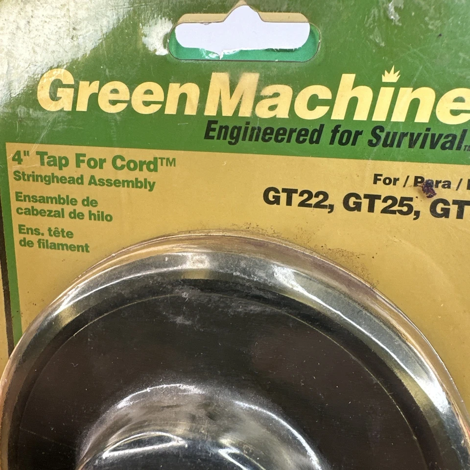 Greenmachine UP-00625 Genuine OEM Replacement 4” Tap For Cord For GT22 GT25 GT31 - Image 2 of 4